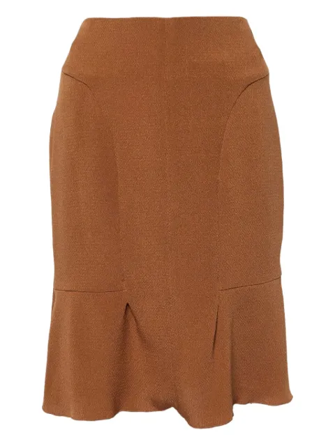 Marni Pre-Owned silk mini skirt