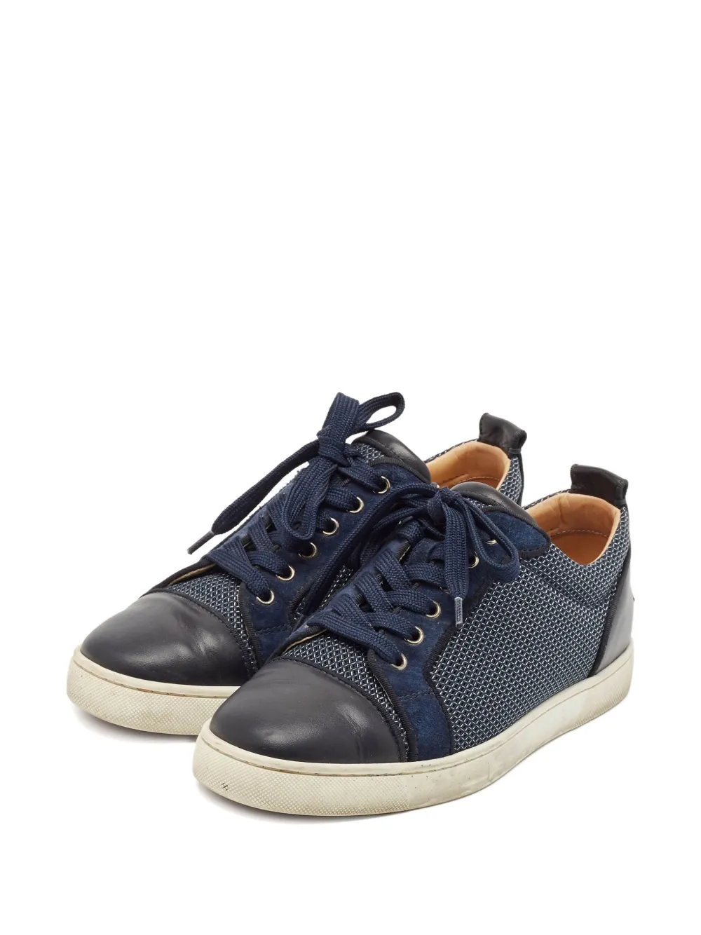 Christian Louboutin Pre-Owned Leren sneakers - Blauw