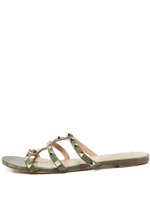 Valentino Garavani Pre-Owned Rockstud flat sandals 
