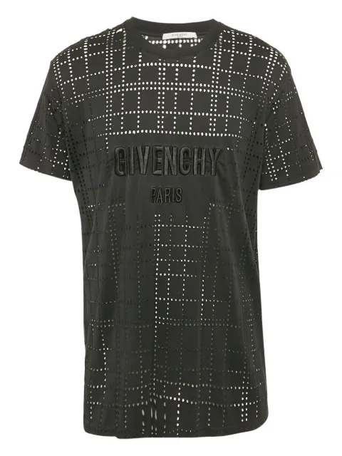 Givenchy Pre-Owned logo-embroidered T-Shirt