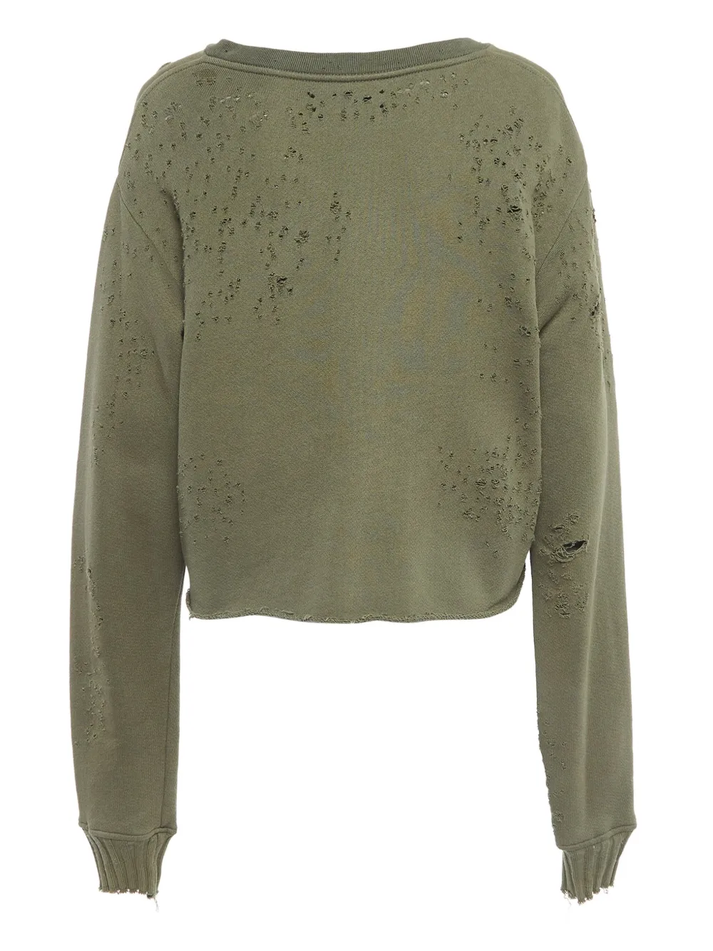 AMIRI pre-owned distressed logo-print sweatshirt | Image 2