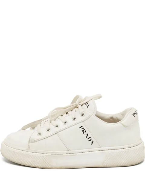 Prada Pre-Owned logo-print sneakers