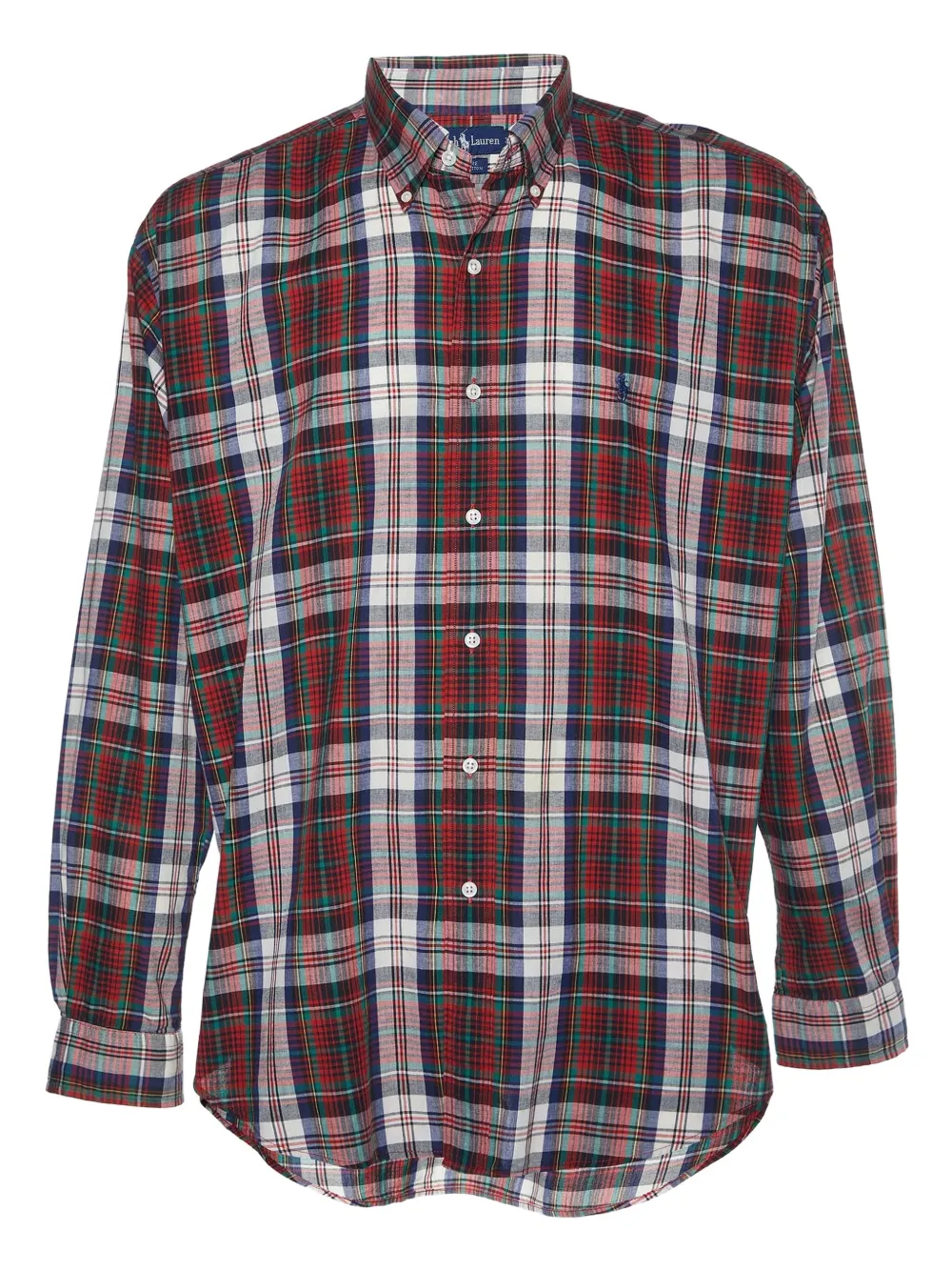 Polo Ralph Lauren Vintage checked button-down shirt | Red | Image 1