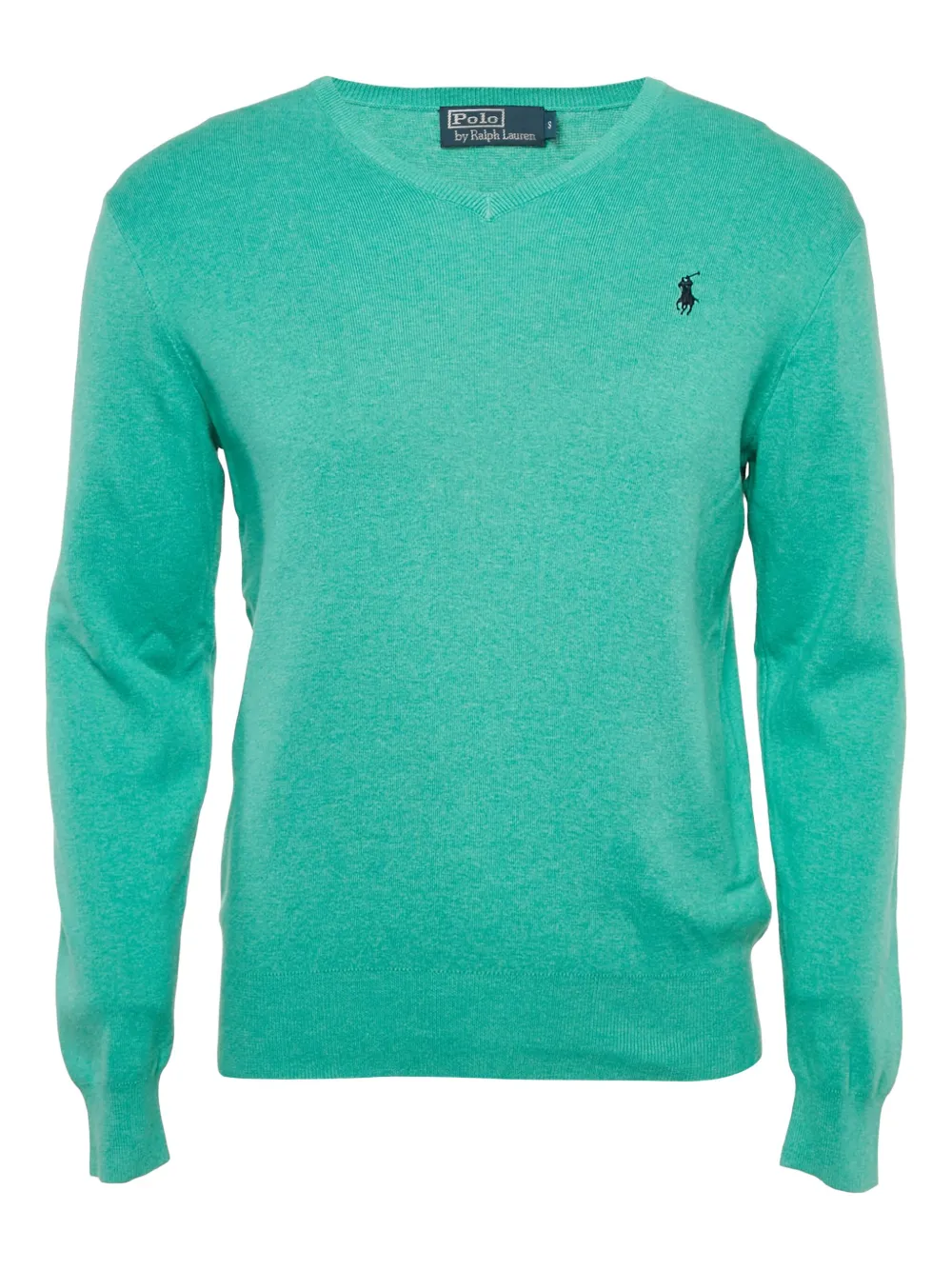 Polo Ralph Lauren Vintage V-neck sweater | Green | Image 1