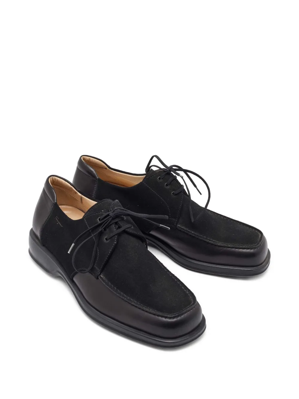 Ferragamo Pre-Owned derbies en daim | Image 2