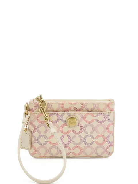 Coach Vintage printed clutch bag