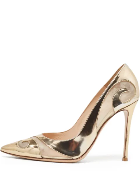 Gianvito Rossi 120mm leather pumps