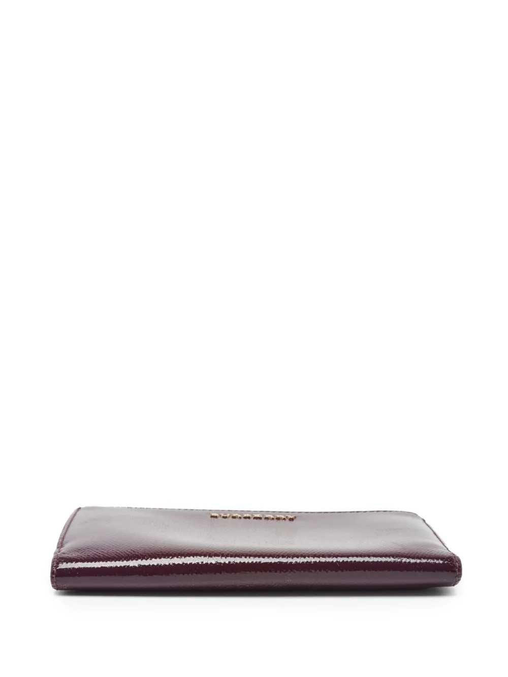 Pre-owned Burberry Patent-leather Wallet