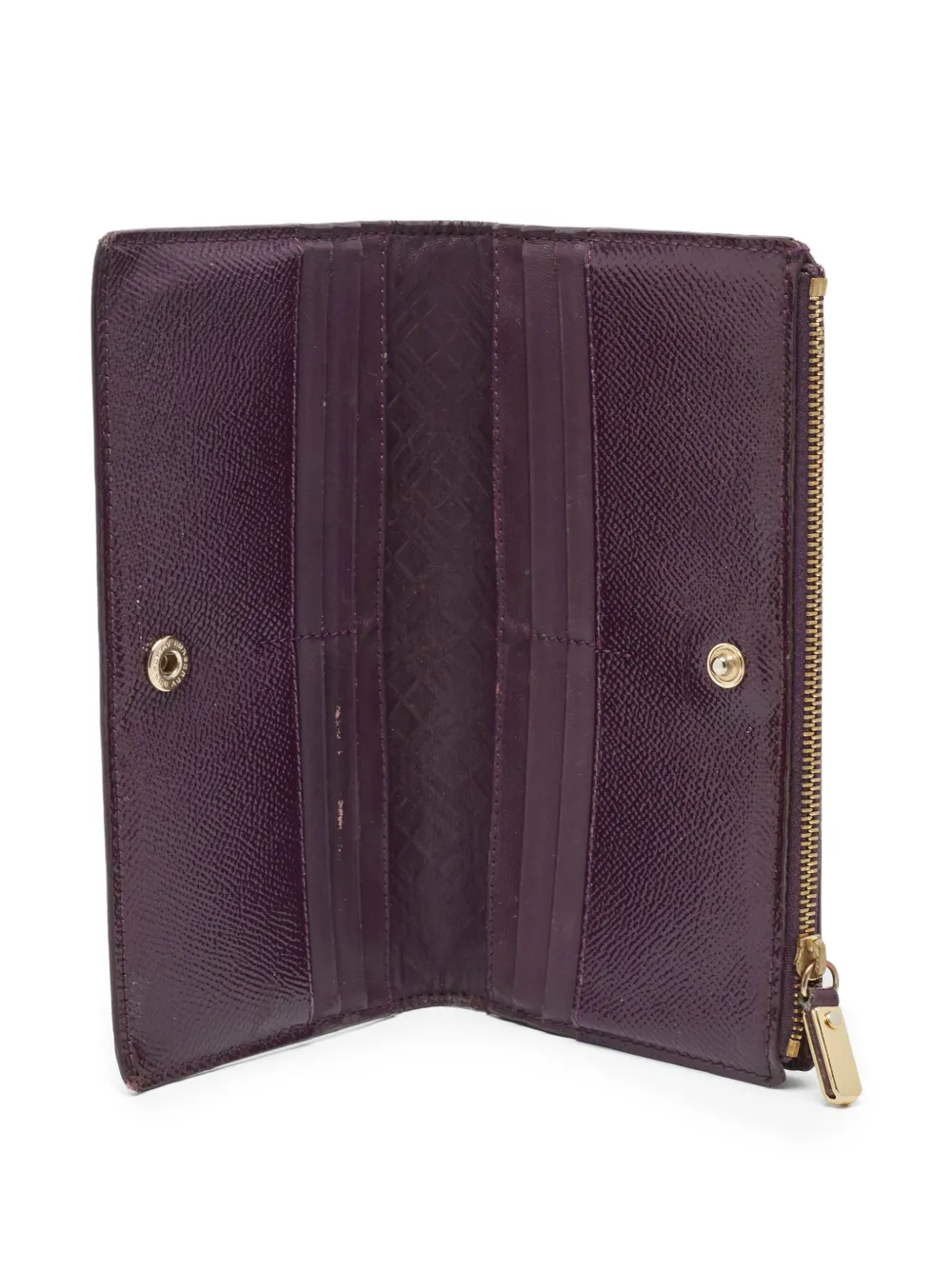 Pre-owned Burberry Patent-leather Wallet