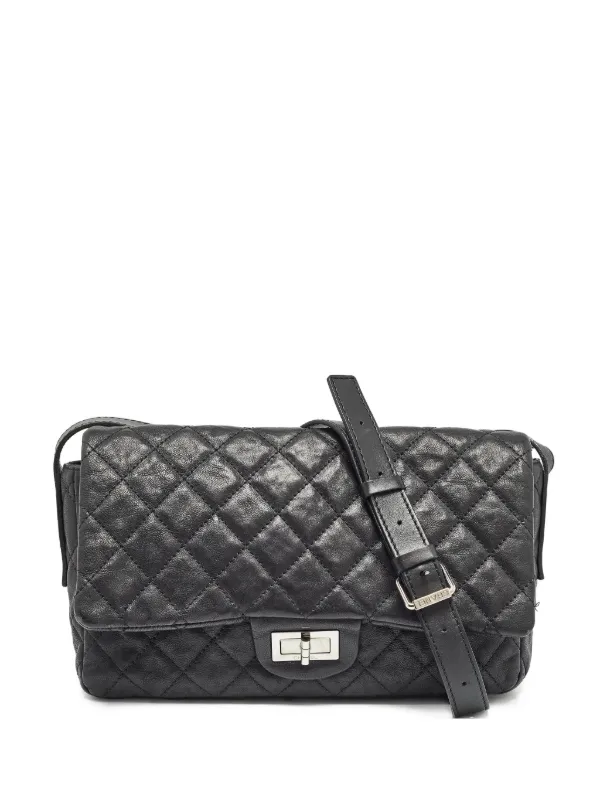 CHANEL Pre-Owned キルティングレザー ショルダーバッグ | ブラック