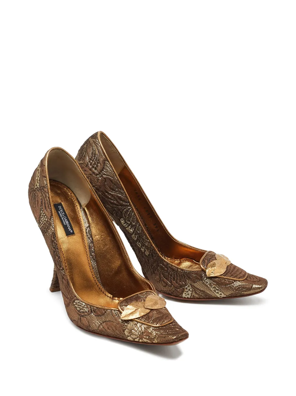 Dolce & Gabbana Pre-Owned 120mm brocade-effect pumps | Image 2
