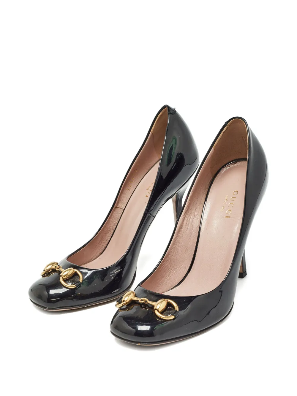 Gucci Pre-Owned 2024 110 mm Horsebit pumps - Zwart