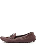 Louis Vuitton Pre-Owned Monogram boat shoes - Red
