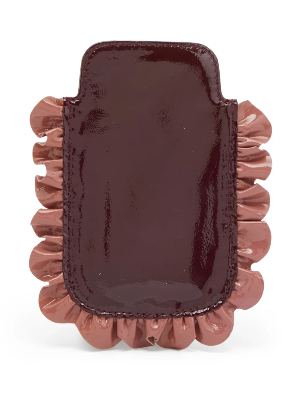 Miu Miu Pre-Owned funda para celular con placa del logo | Image 2
