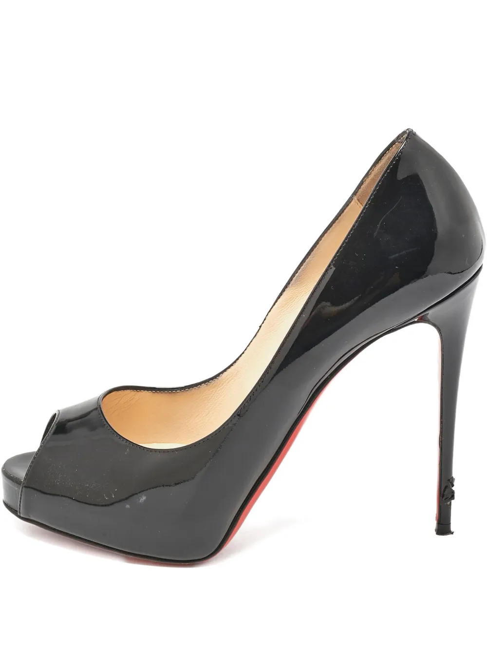 Christian Louboutin Pre-Owned レザーパンプス 125mm - ブラック Christian Louboutin Pre-Owned レザーパンプス 125mm - ブラック