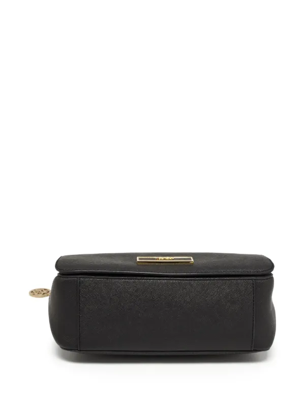 DKNY Vintage レザーショルダーバッグ | ブラック | FARFETCH JP DKNY 黒 レザー ショルダーバッグ
