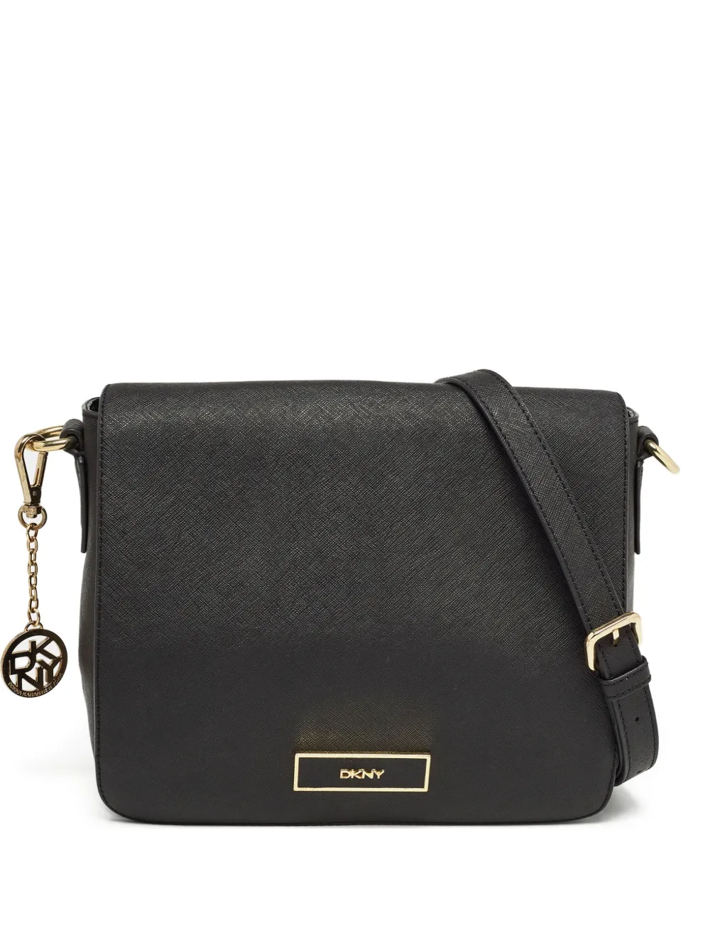 DKNY Vintage leather shoulder bag | Black | Image 1