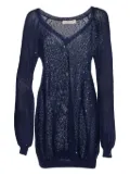 Stella McCartney Pre-Owned sequin-embellished top - Blue