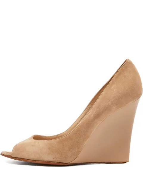 Jimmy Choo Pre-Owned Baxen wedged pumps