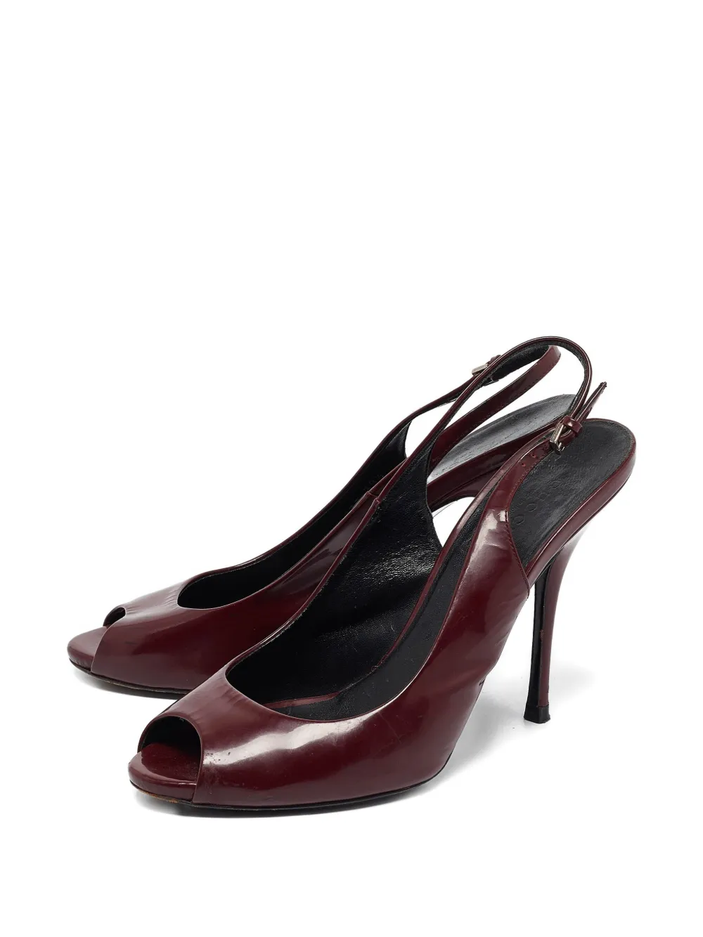 Gucci Pre-Owned patent leather slingback pumps | Heeled Pumps | Image 2