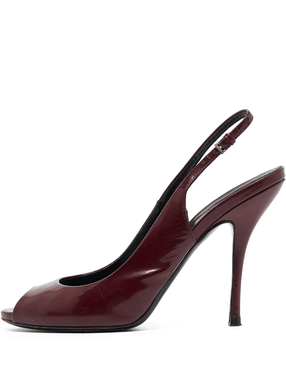 Gucci Pre-Owned patent leather slingback pumps | Red | Image 1