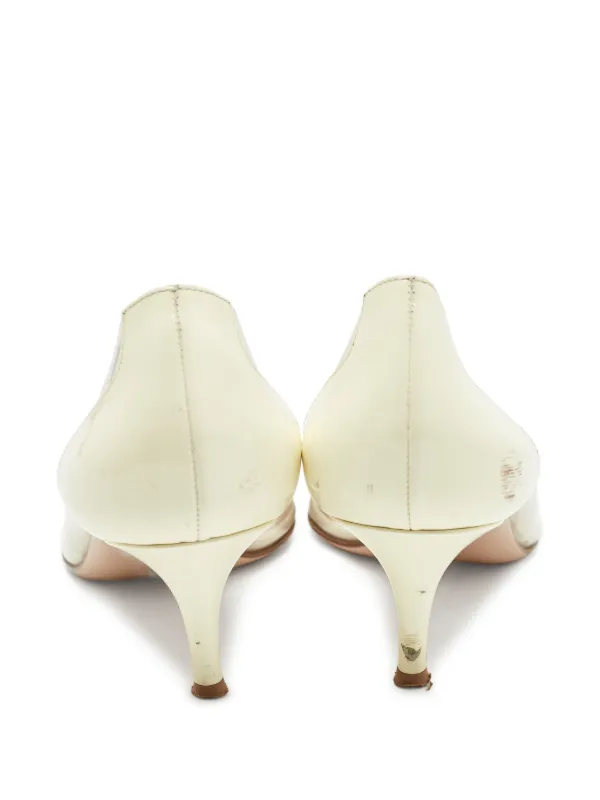 Gianvito Rossi ジャンヴィトロッシ エナメルレザークリアパネル Gianvito Rossi ジャンヴィトロッシ エナメルレザークリアパネル