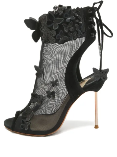 Sophia Webster 105mm butterfly-motif heeled sandals