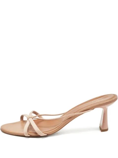 Malone Souliers sandalias de archivo con aplique de nudo y tacón de 70mm