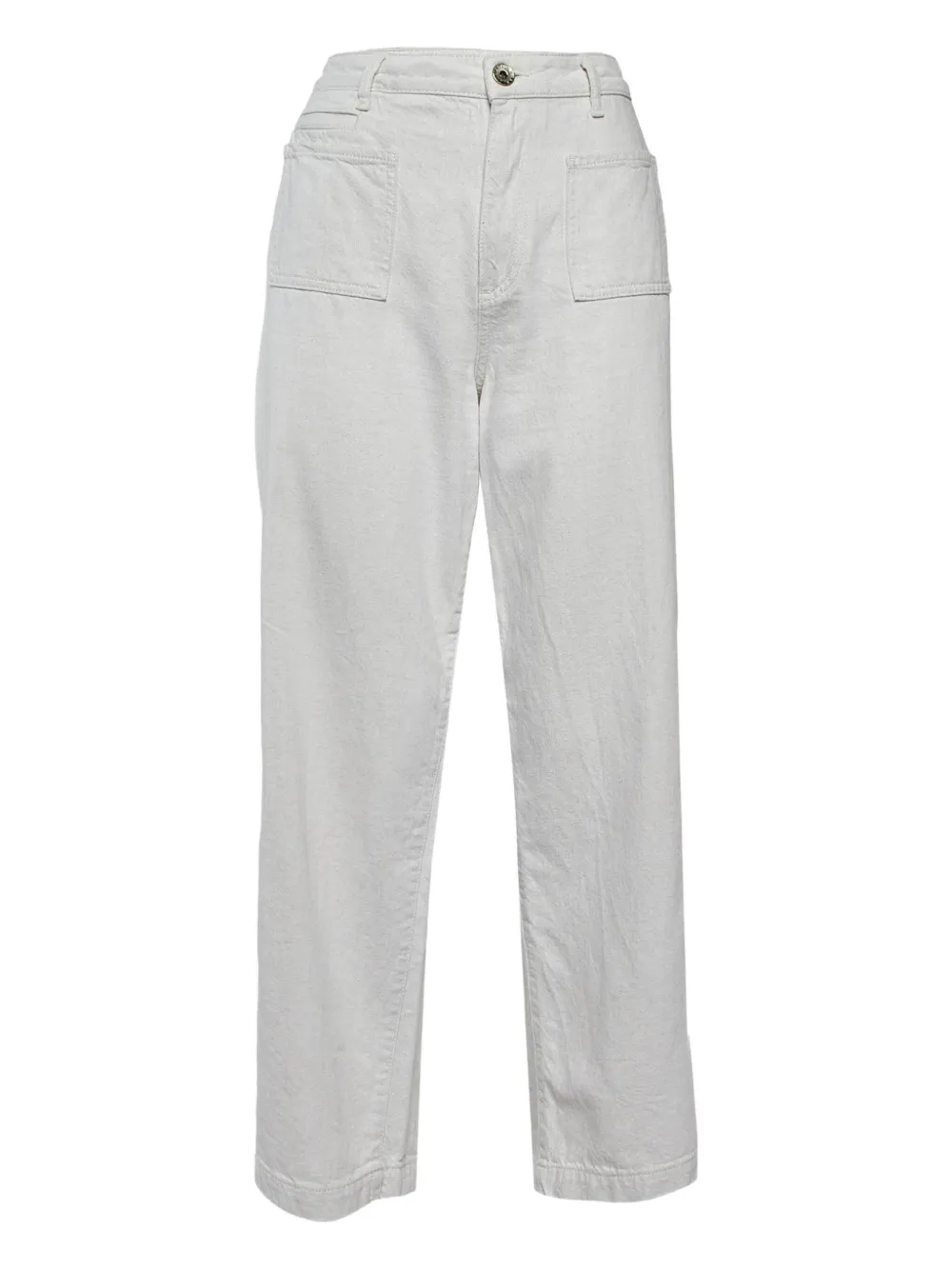 Emporio Armani Pre-Owned patch-pockets trousers | White | Image 1
