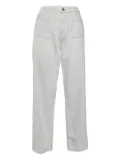 Emporio Armani Pre-Owned patch-pockets trousers - White