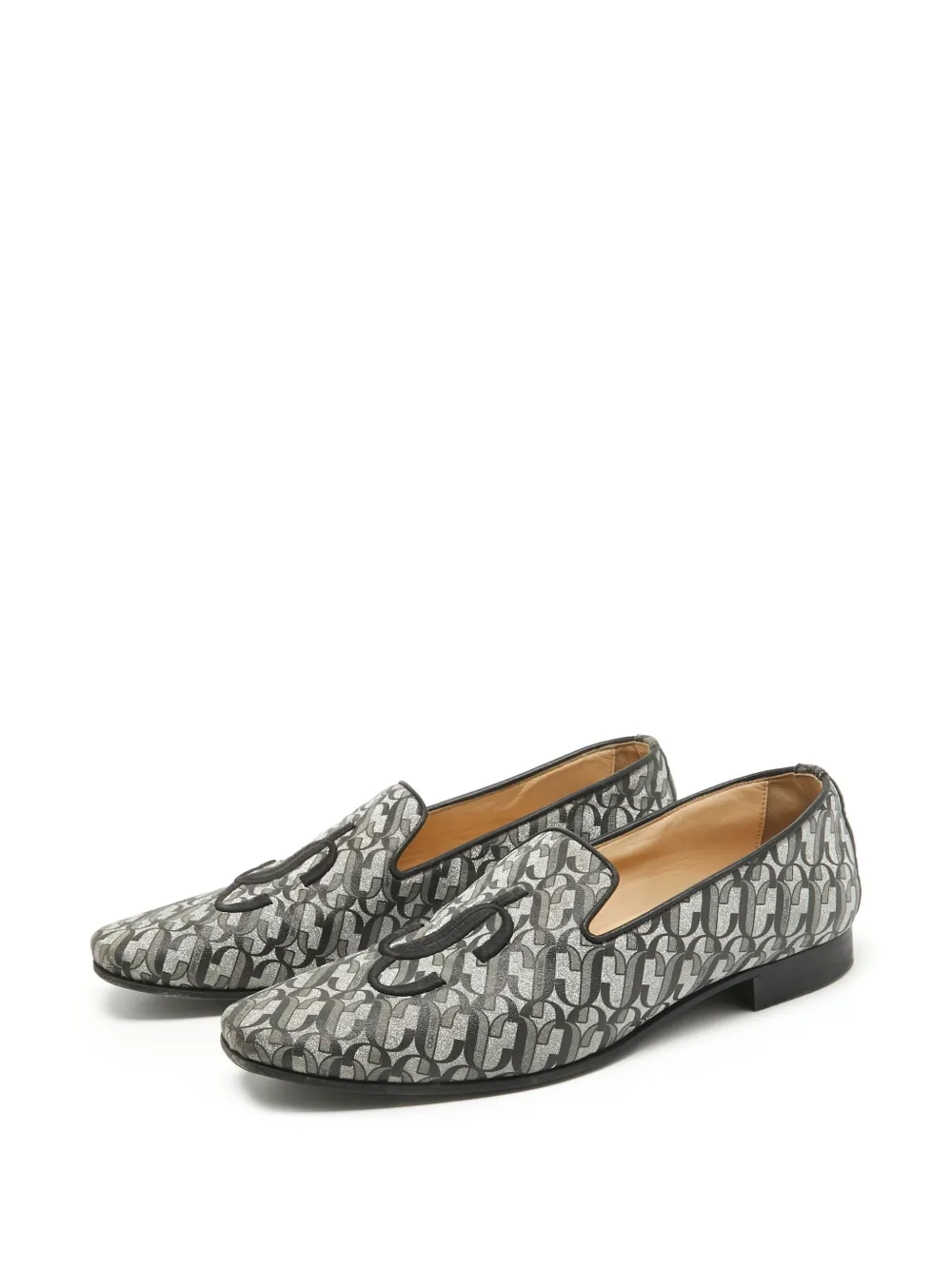 Jimmy Choo Pre-Owned JC-monogram loafers | Image 2
