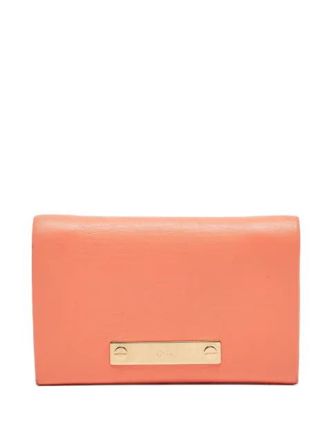 Chloé Pre-Owned logo-plaque wallet