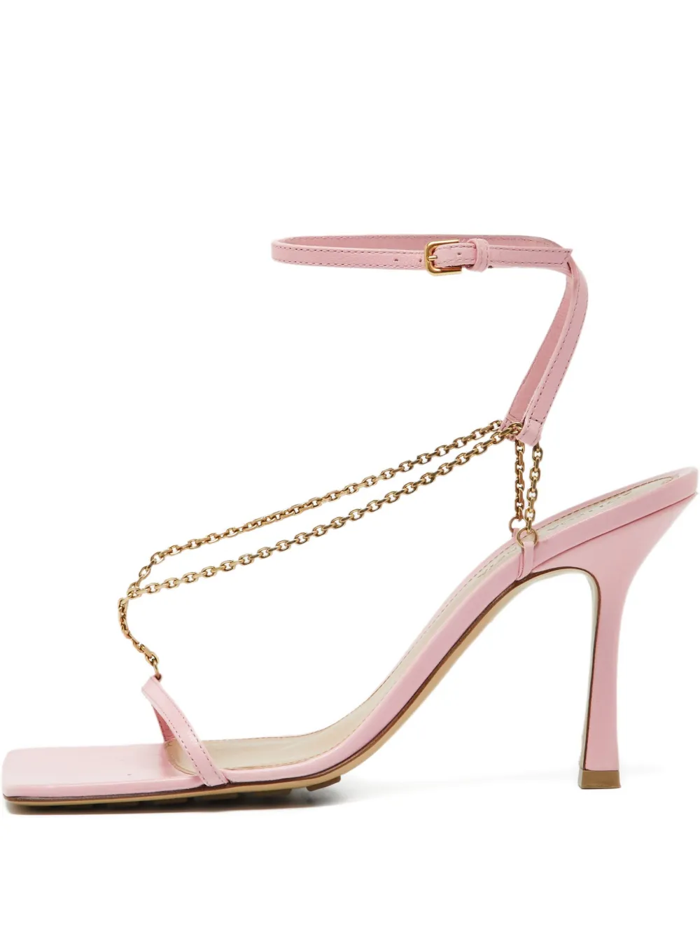 Bottega Veneta Pre-Owned 95mm leather sandals | Pink | Image 1