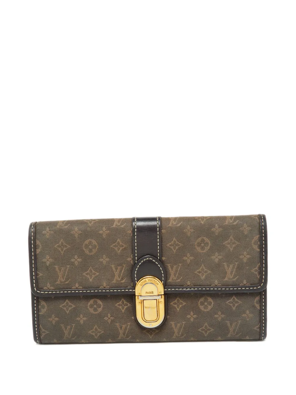 Louis Vuitton Pre-Owned monogram-pattern wallet | Brown | Image 1