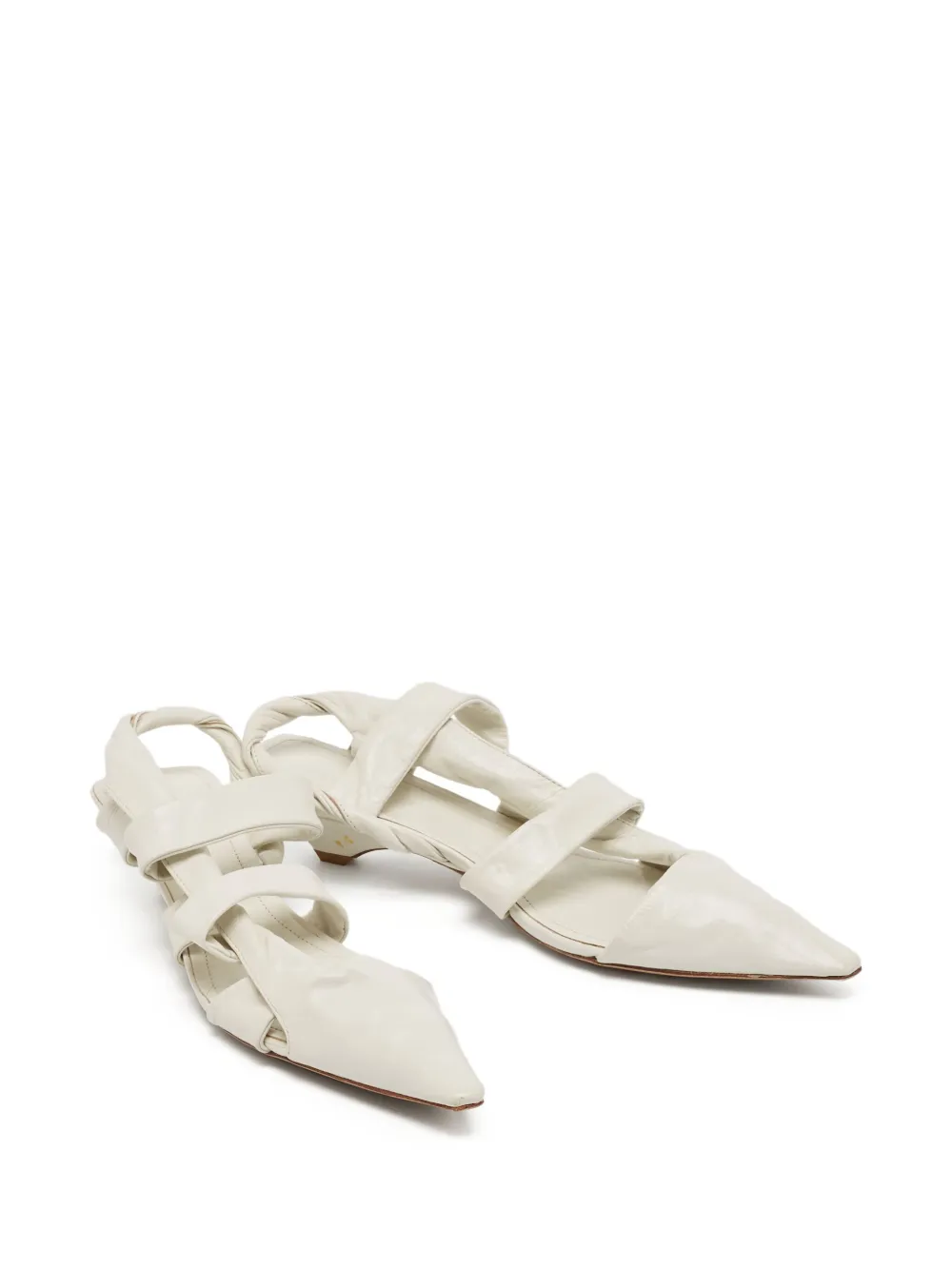 Bottega Veneta Pre-Owned 50mm pointed-toe slingback pumps | Image 2