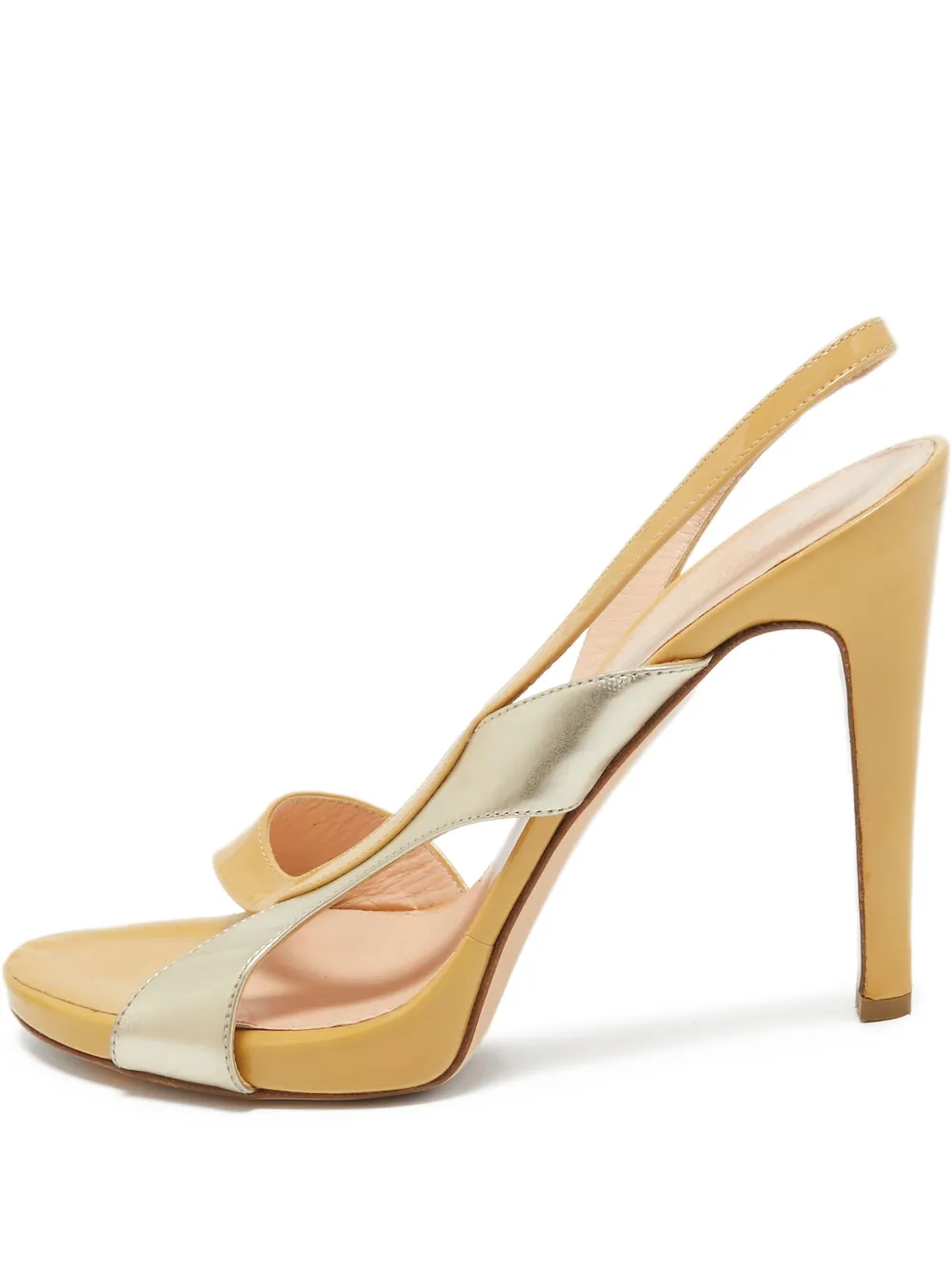 Gianvito Rossi Pre-Owned slingback sandals | Brown | Image 1