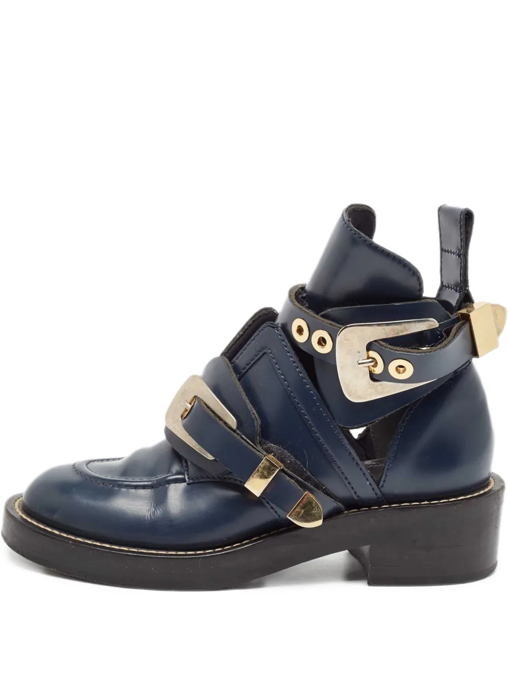 Balenciaga Pre-Owned botines con detalle de hebilla | azul | Image 1