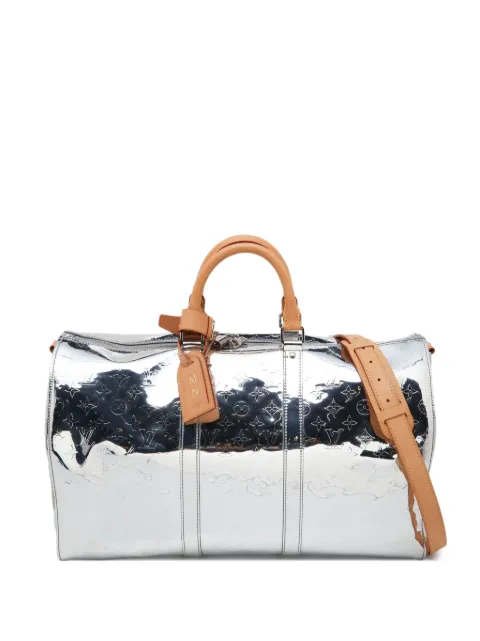 Louis Vuitton Pre-Owned Mirror Keepall Bandouliere 50 travel bag