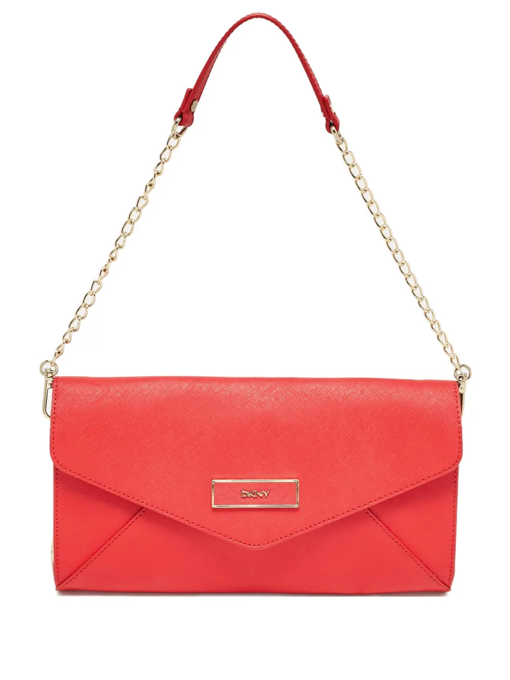 DKNY Vintage Pre-owned leather shoulder bag - レッド DKNY Vintage Pre-owned leather shoulder bag - レッド