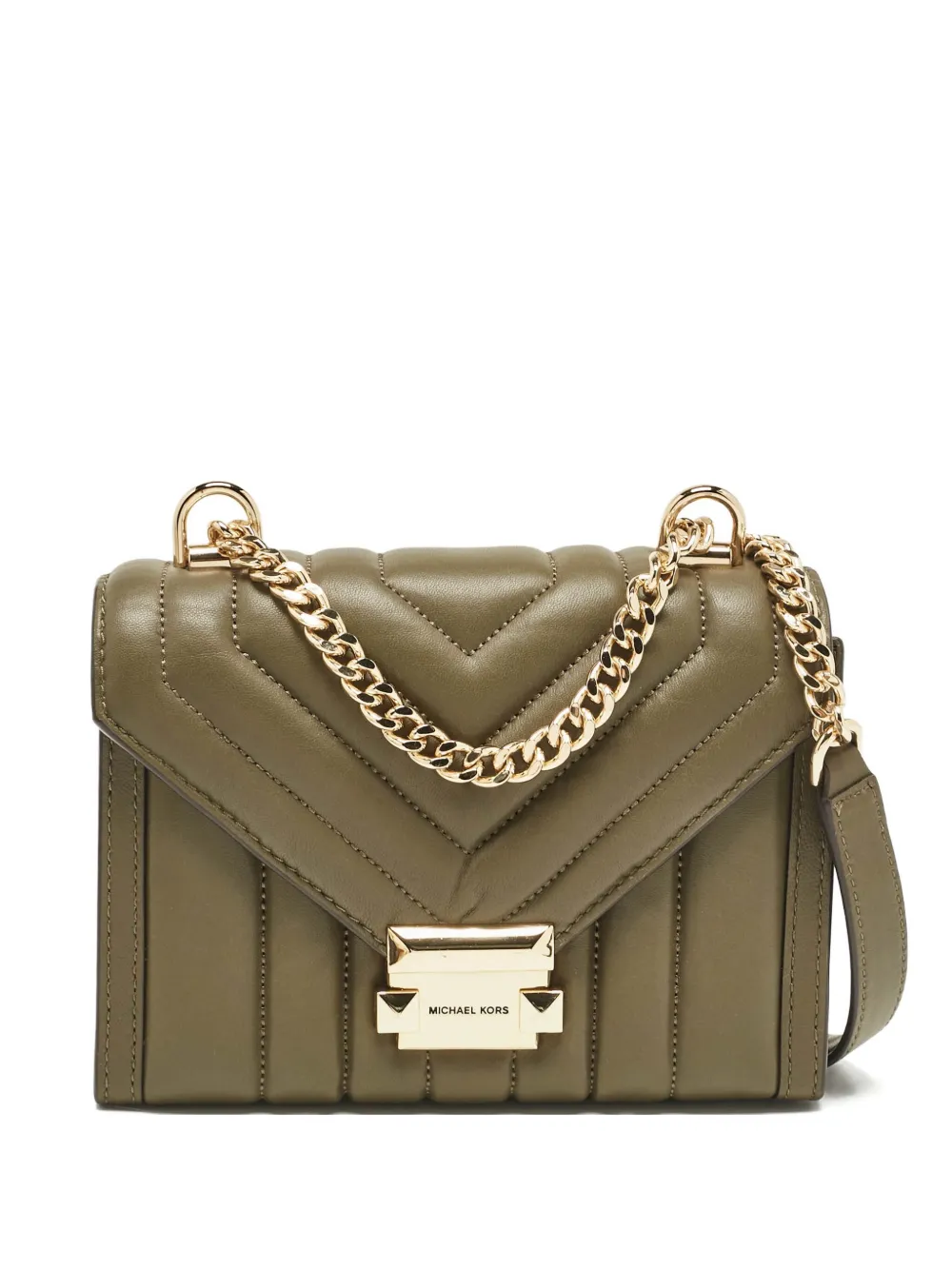 Michael Kors Vintage Pre-owned quilted shoulder bag - グリーン Michael Kors Vintage Pre-owned quilted shoulder bag - グリーン