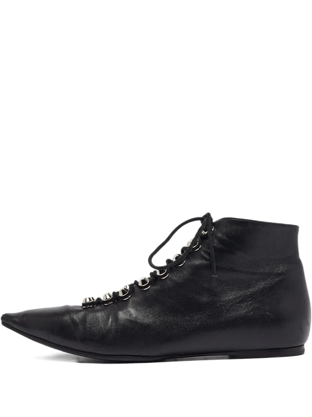 Balenciaga Pre-Owned leather ankle boots | Black | Image 1