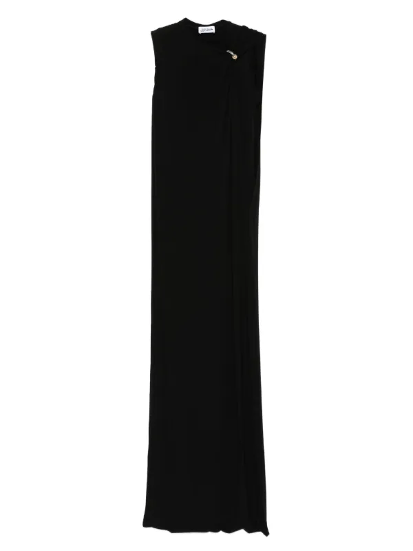 Jean Paul Gaultier Knot-detail Sleeveless Dress in Black