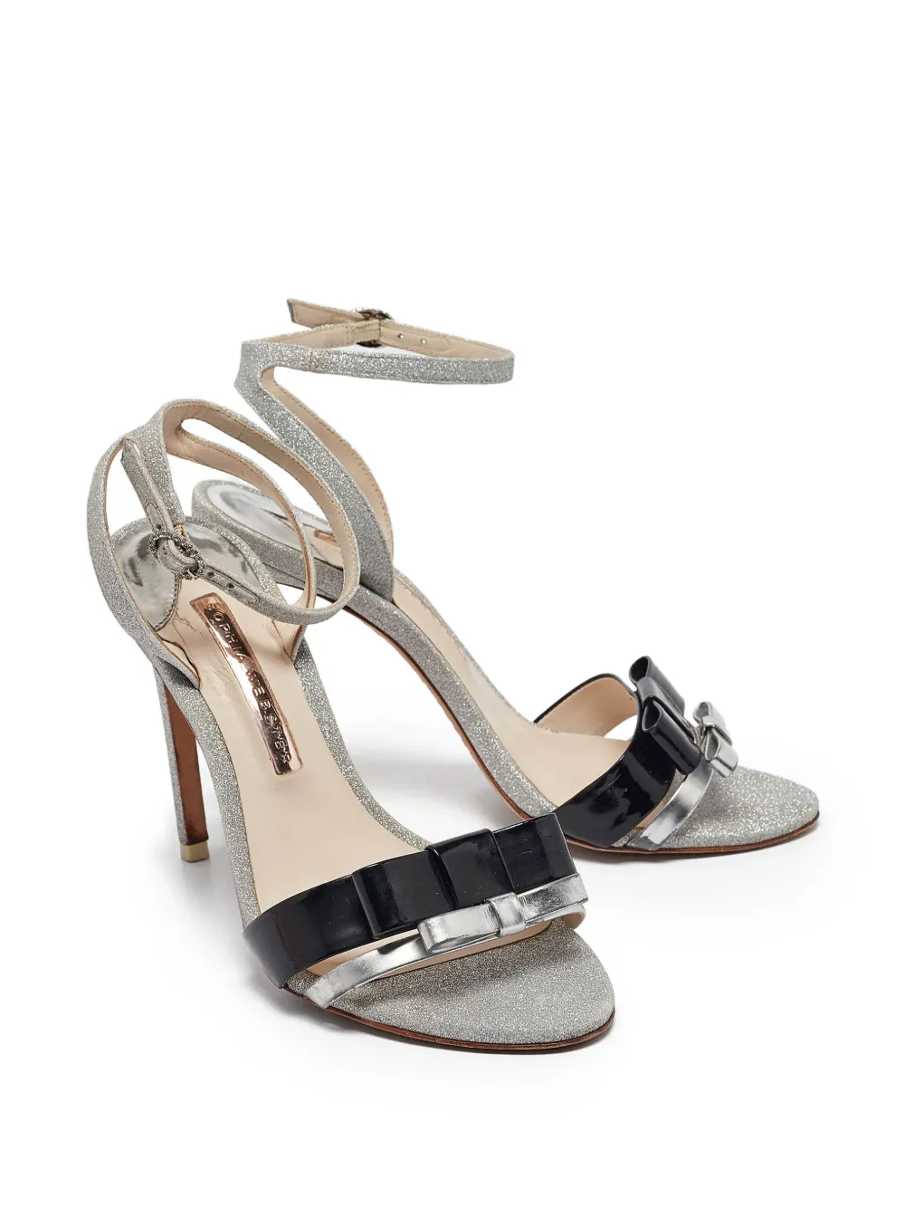 Sophia Webster pre-owned 105mm glitter-embellished sandals | Image 2