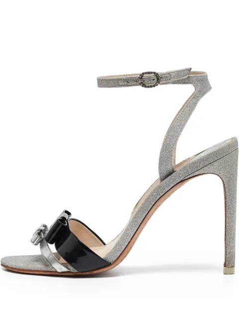 Sophia Webster pre-owned 105mm glitter-embellished sandals