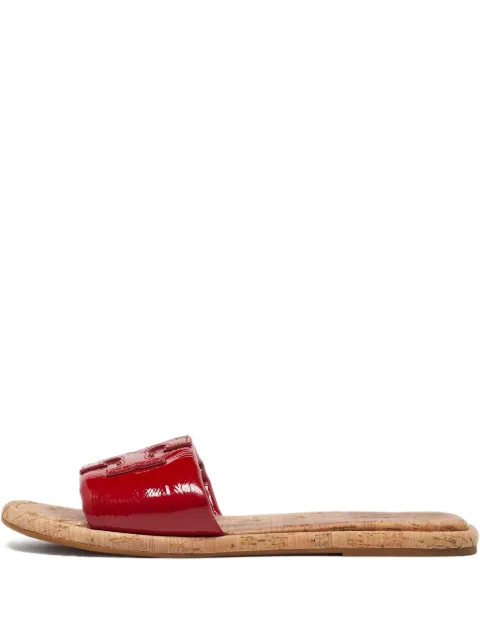 Tory Burch sandalias de charol de archivo