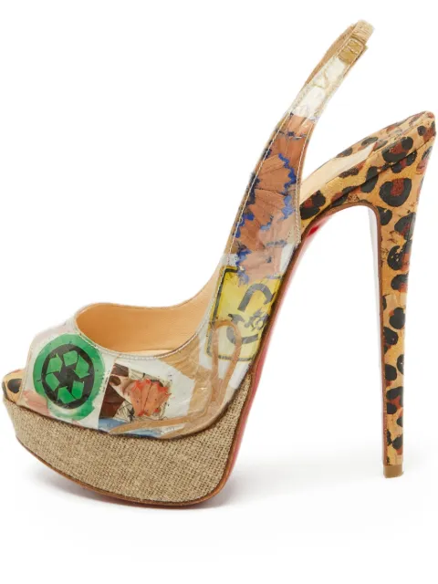 Christian Louboutin Pre-Owned 150mm Eco Trash sandals