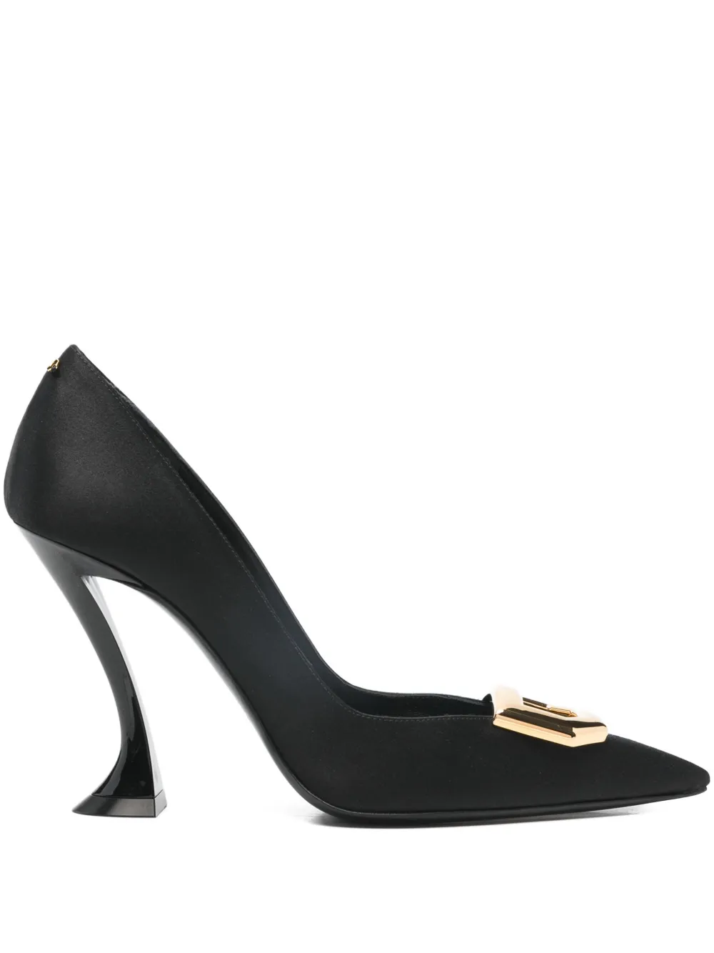 Lanvin sculpted-heel pumps - Nero