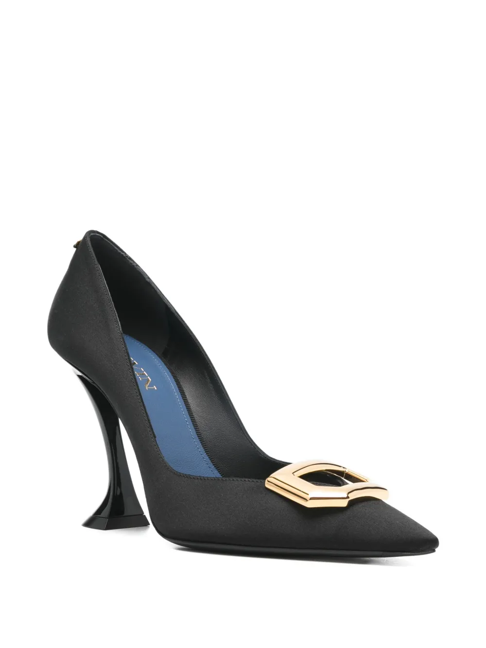 Lanvin sculpted-heel pumps Zwart