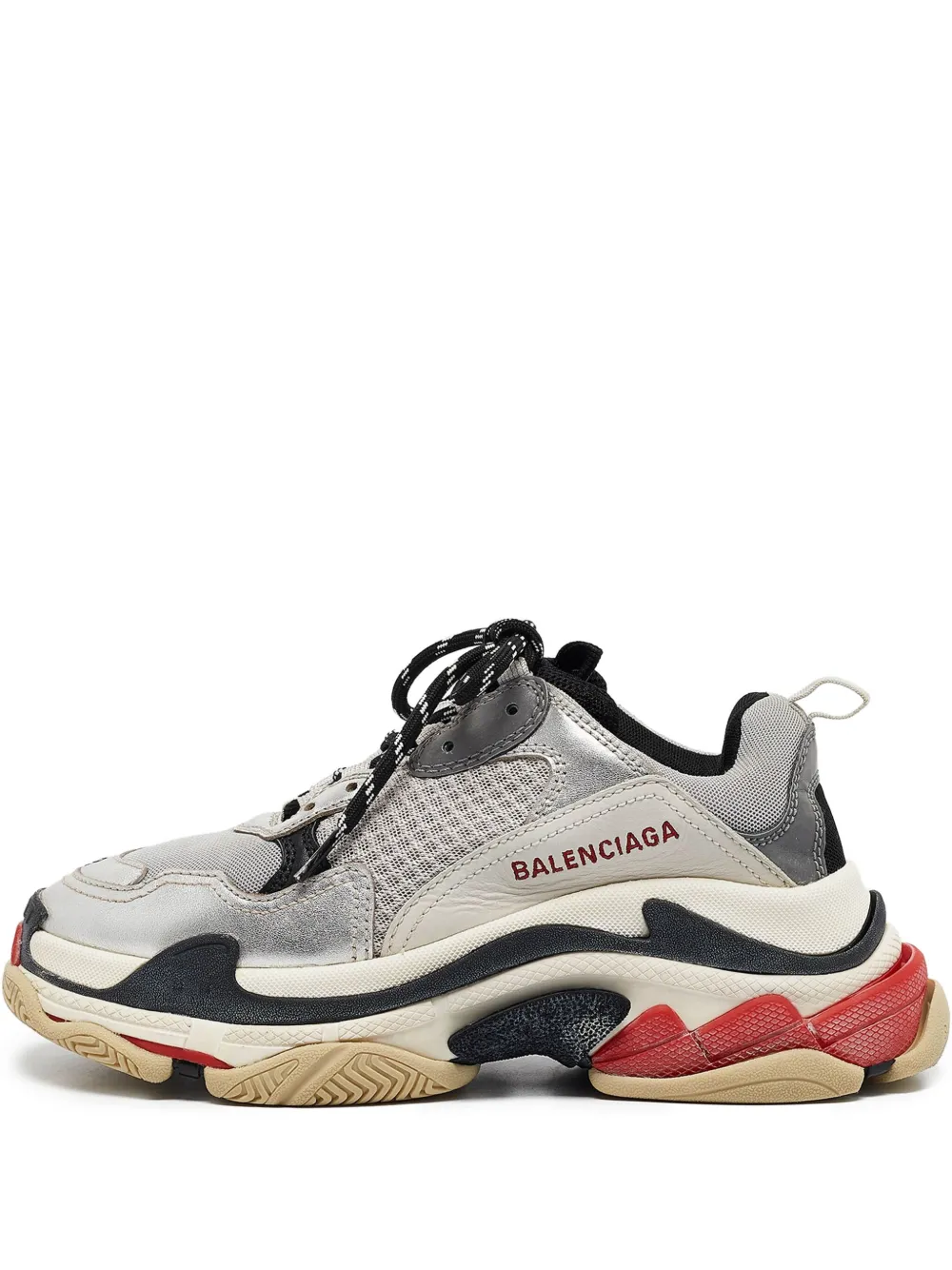 Balenciaga Pre-Owned chunky sneakers | Silver | Image 1