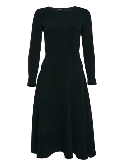 Maje pre-owned smocked midi dress